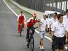 GP Brasile, Giovedi', Felipe Massa (BRA), Ferrari, F10 e Michael Schumacher (GER), Mercedes GP  F1 Team, MGP W01 