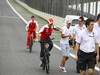 GP Brasile, Giovedi', Felipe Massa (BRA), Ferrari, F10 e Michael Schumacher (GER), Mercedes GP  F1 Team, MGP W01 
