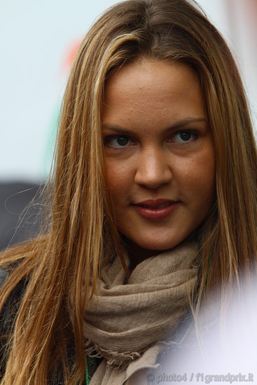 GP Brasile, Saturday, ragazza nel paddock 