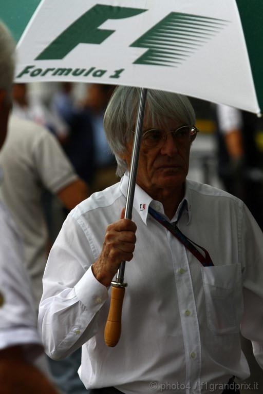 GP Brasile, Saturday, Bernie Ecclestone (GBR), President e CEO of Formula One Management  