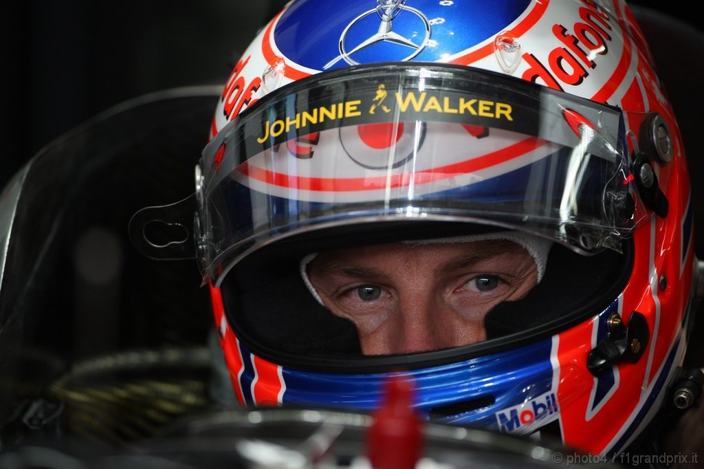 GP Brasile, Prove Libere 3, Sabato, Jenson Button (GBR), McLaren  Mercedes, MP4-25 
