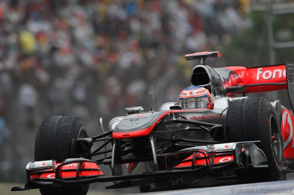 GP Brasile, Prove Libere 3, Sabato, Jenson Button (GBR), McLaren  Mercedes, MP4-25 