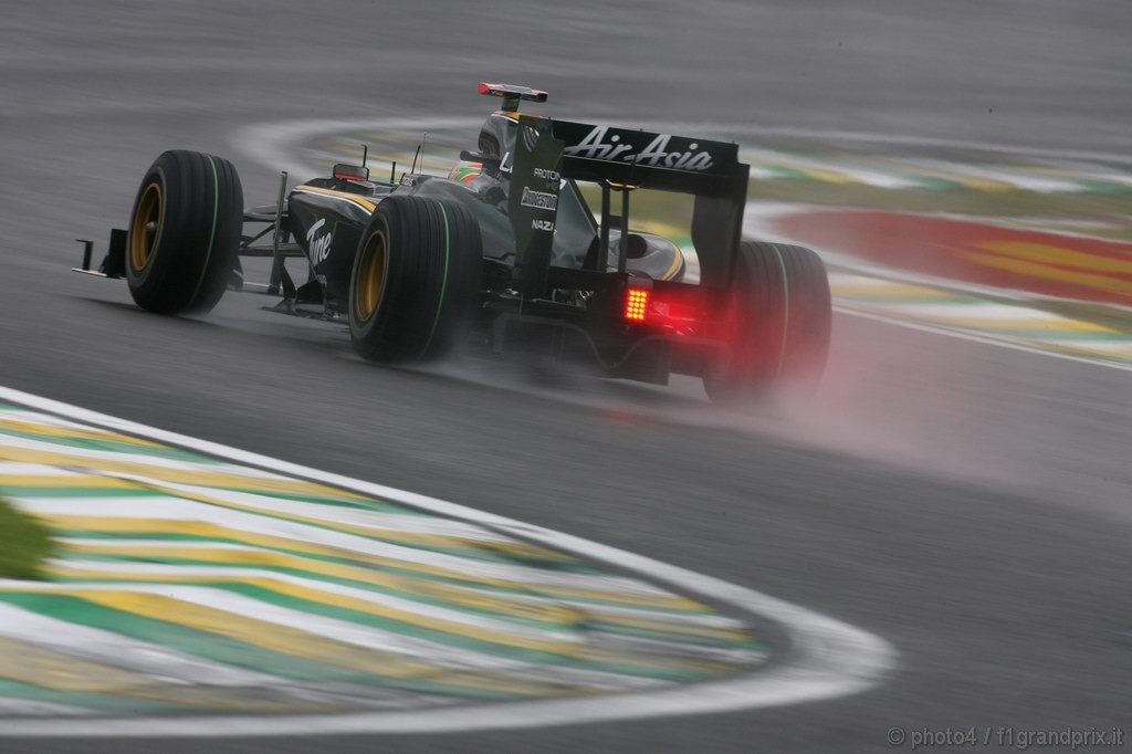 GP Brasile, Prove Libere 3, Sabato, Jarno Trulli (ITA), Lotus Racing, T127 