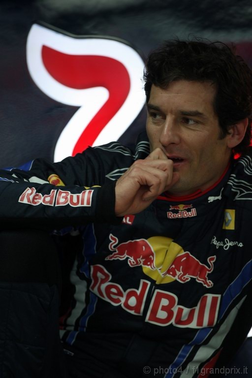 GP Brasile, Prove Libere 3, Sabato, Mark Webber (AUS), Red Bull Racing, RB6 