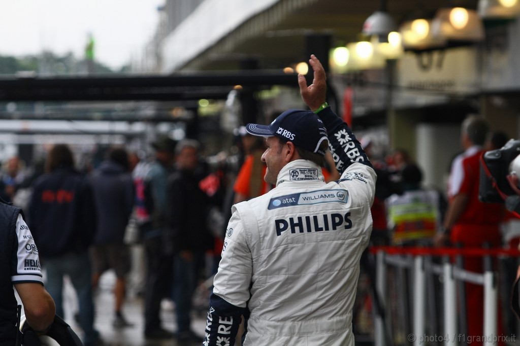 GP Brasile, Prove Libere 3, Sabato, Rubens Barrichello (BRA), Williams, FW32 