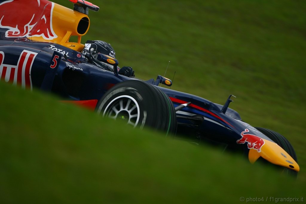 GP Brasile, Prove Libere 3, Sabato, Sebastian Vettel (GER), Red Bull Racing, RB6 
