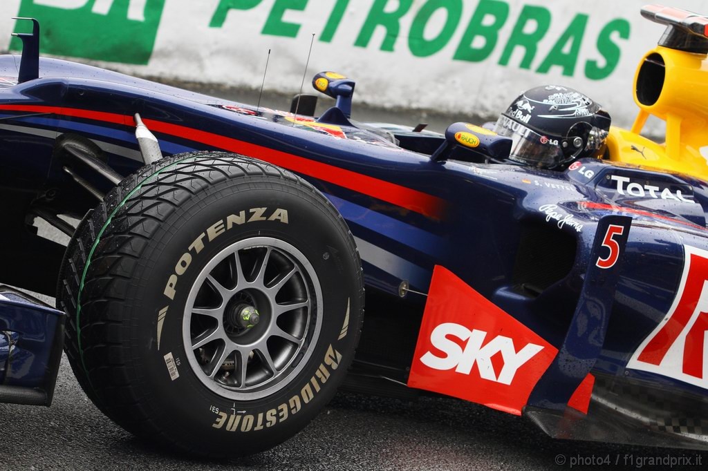 GP Brasile, Prove Libere 3, Sabato, Sebastian Vettel (GER), Red Bull Racing, RB6 
