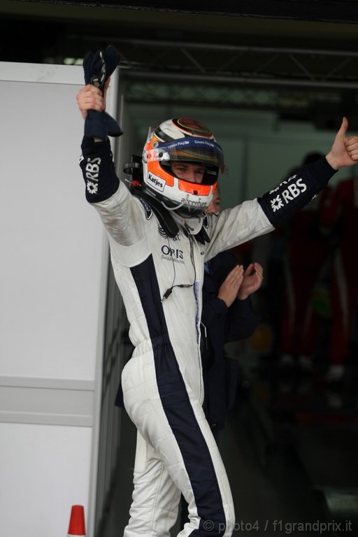GP Brasile, Qualifiche, Nico Hulkenberg (GER), Williams, FW32 pole position 