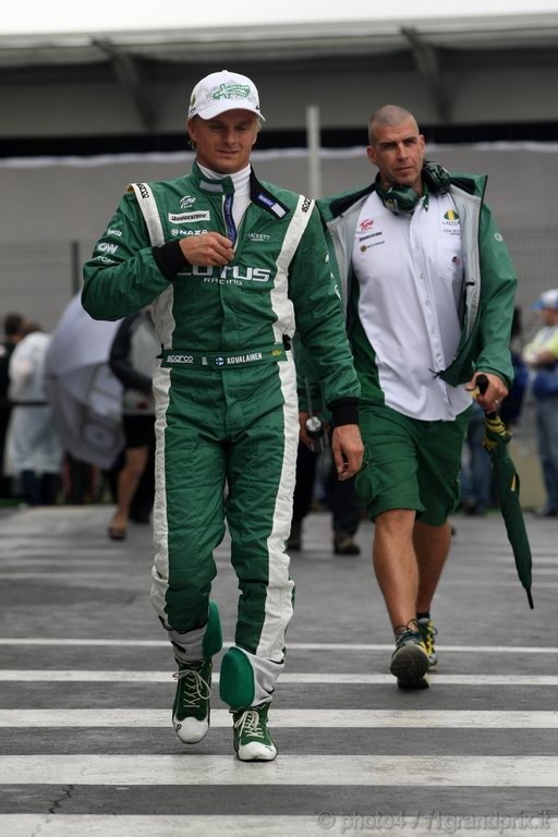 GP Brasile, Qualifiche, Heikki Kovalainen (FIN), Lotus Racing, T127 