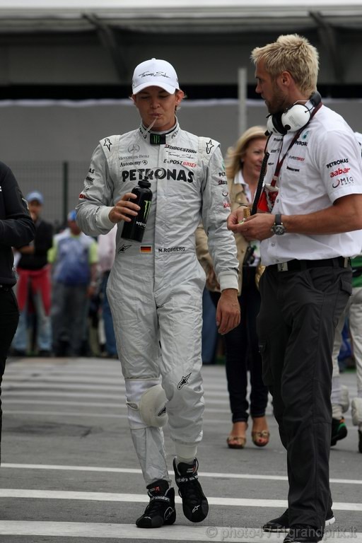 GP Brasile, Qualifiche, Nico Rosberg (GER), Mercedes GP F1 Team, MGP W01 