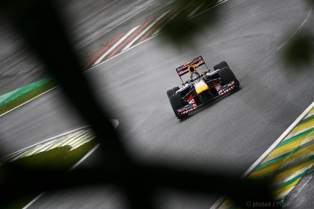 GP Brasile, Qualifiche, Sebastian Vettel (GER), Red Bull Racing, RB6 