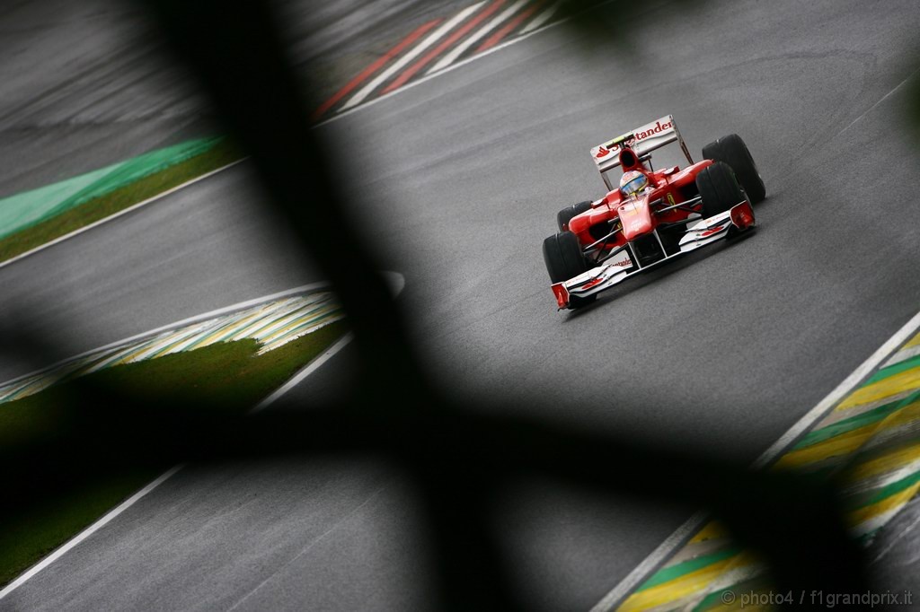GP Brasile, Qualifiche, Fernando Alonso (ESP), Ferrari, F10 