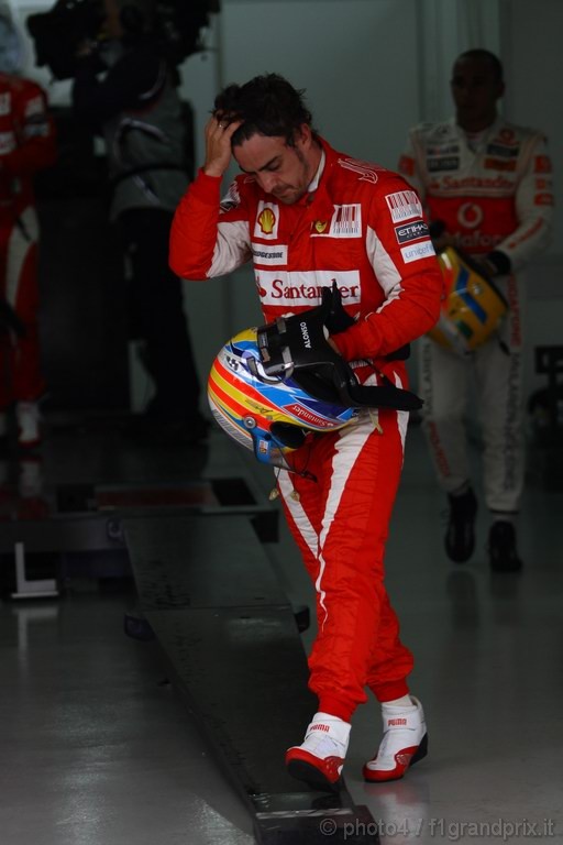 GP Brasile, Qualifiche, Fernando Alonso (ESP), Ferrari, F10 