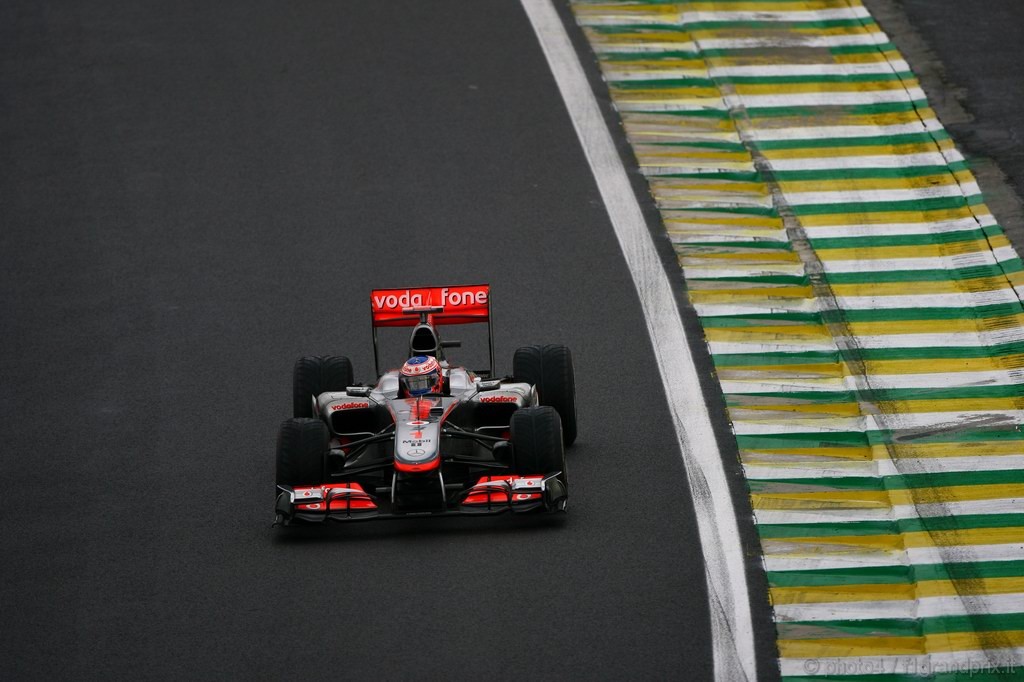 GP Brasile, Qualifiche, Jenson Button (GBR), McLaren  Mercedes, MP4-25 