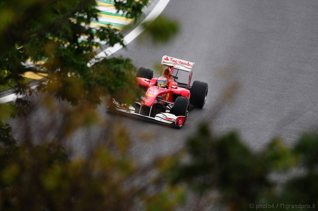 GP Brasile, Qualifiche, Fernando Alonso (ESP), Ferrari, F10 
