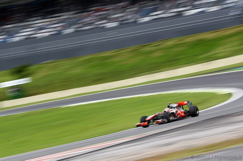 GP Brasile, Qualifiche, Jenson Button (GBR), McLaren  Mercedes, MP4-25 