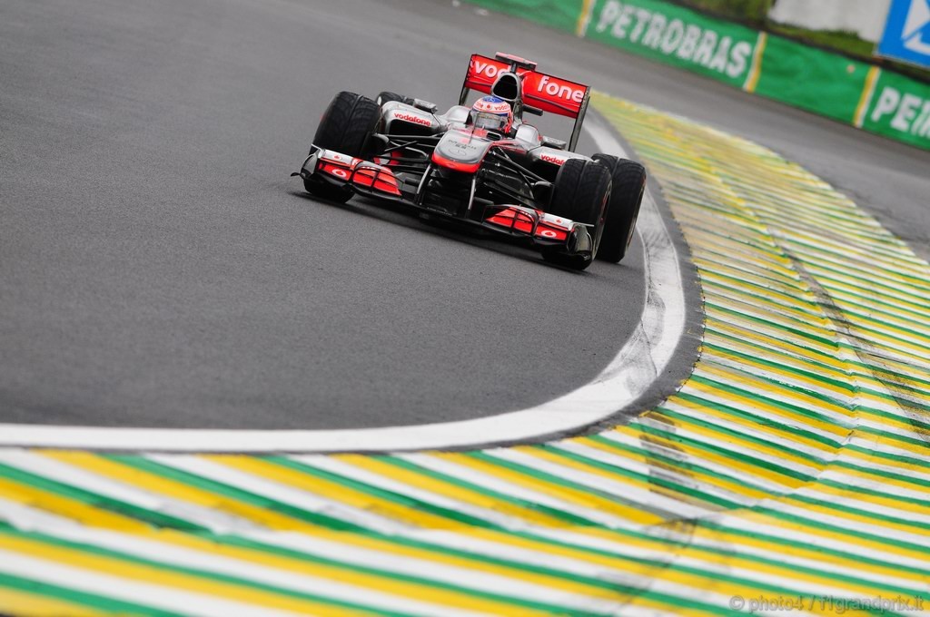 GP Brasile, Qualifiche, Jenson Button (GBR), McLaren  Mercedes, MP4-25 