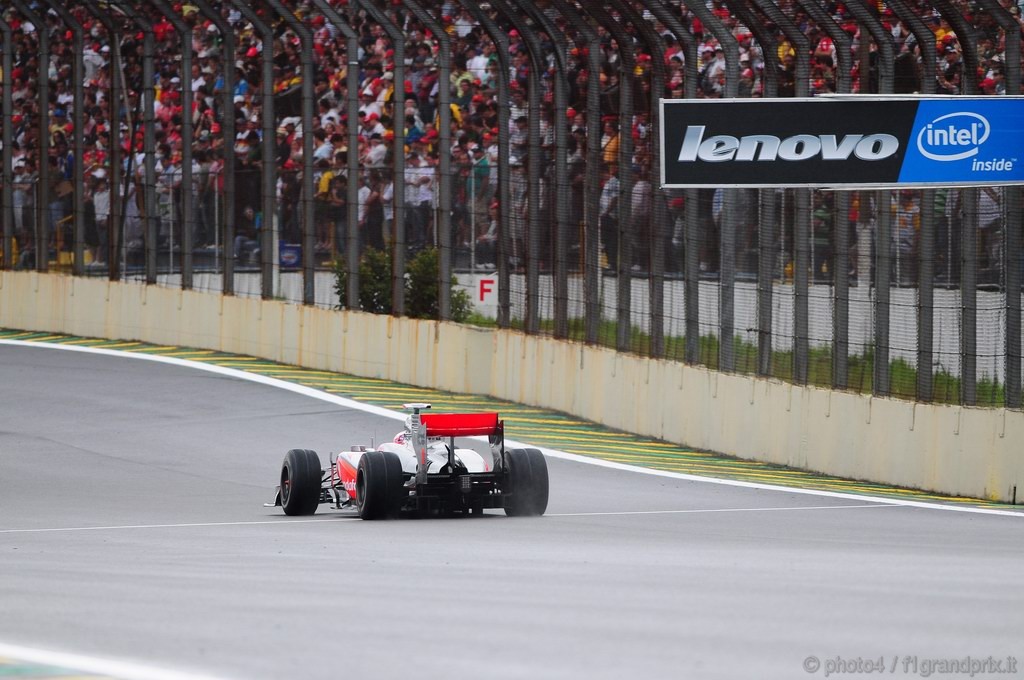 GP Brasile, Qualifiche, Jenson Button (GBR), McLaren  Mercedes, MP4-25 