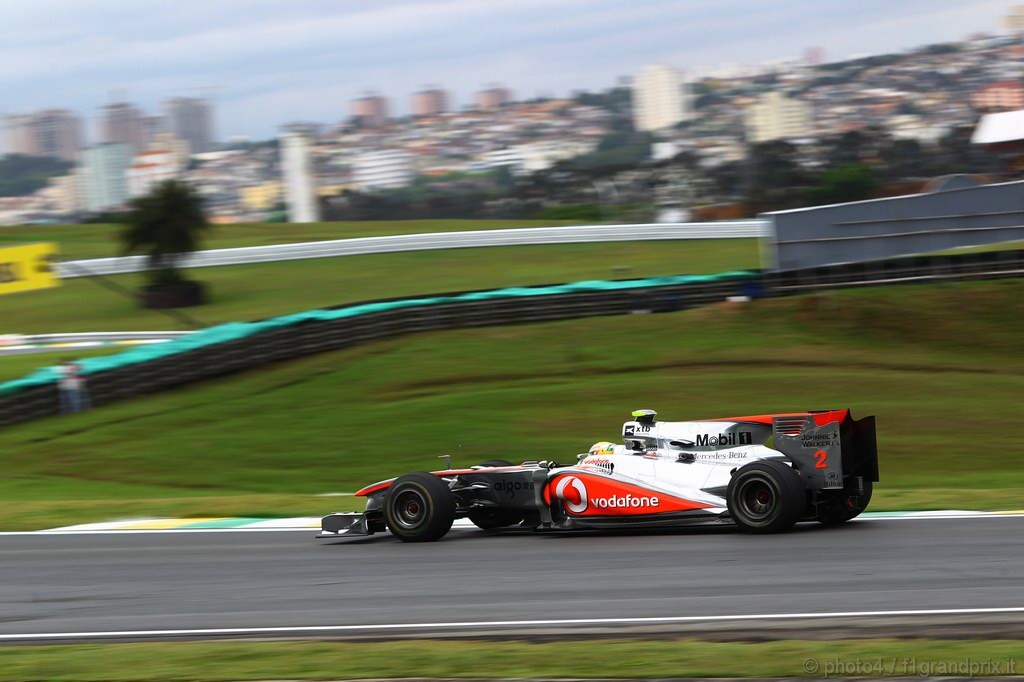 GP Brasile, Qualifiche, Lewis Hamilton (GBR), McLaren  Mercedes, MP4-25 