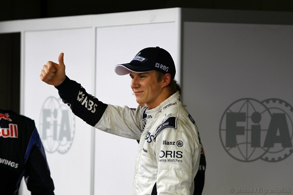 GP Brasile, Qualifiche, Nico Hulkenberg (GER), Williams, FW32 pole position 