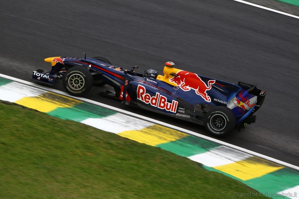 GP Brasile, Qualifiche, Sebastian Vettel (GER), Red Bull Racing, RB6 
