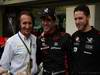 GP Brasile, Prove Libere 3, Sabato, Emerson Fittipaldi (BRA), Ex F1 Champion e Lucas Di Grassi (BRA), Virgin Racing, VR-01 