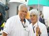 GP Brasile, Prove Libere 3, Sabato, Bernie Ecclestone (GBR), President e CEO of Formula One Management  e Cleyton Pinteiro, President CBA