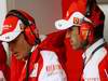 GP Brasile, Prove Libere 3, Sabato, Giancarlo Fisichella (ITA), Test Driver, Ferrari e Marc Gene (ESP), Test Driver Ferrari 