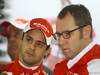 GP Brasile, Prove Libere 3, Sabato, Felipe Massa (BRA), Ferrari, F10 e Stefano Domenicali (ITA), Head of the Gestione Sportiva 