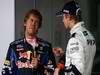 GP Brasile, Qualifiche, Sebastian Vettel (GER), Red Bull Racing, RB6 secondo e Nico Hulkenberg (GER), Williams, FW32 pole position 