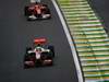 GP Brasile, Qualifiche, Lewis Hamilton (GBR), McLaren  Mercedes, MP4-25 davanti a Fernando Alonso (ESP), Ferrari, F10 