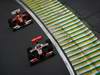 GP Brasile, Qualifiche, Jenson Button (GBR), McLaren  Mercedes, MP4-25 davanti a Fernando Alonso (ESP), Ferrari, F10 