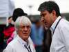 GP Brasile, Qualifiche, Bernie Ecclestone (GBR), President e CEO of Formula One Management e Pasquale Lattuneddu (ITA), FOM, 