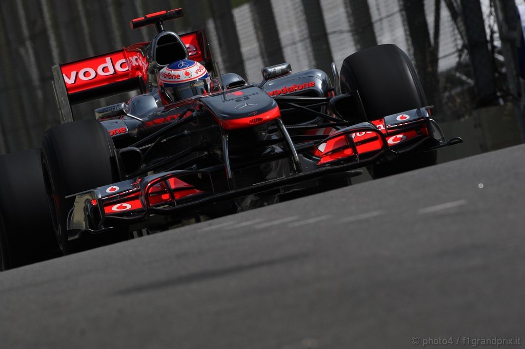 GP Brasile, Prove Libere 1, Venerdi', Jenson Button (GBR), McLaren  Mercedes, MP4-25 