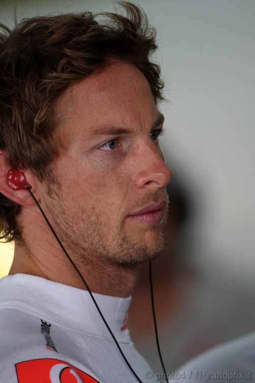 GP Brasile, Prove Libere 1, Venerdi', Jenson Button (GBR), McLaren  Mercedes, MP4-25 