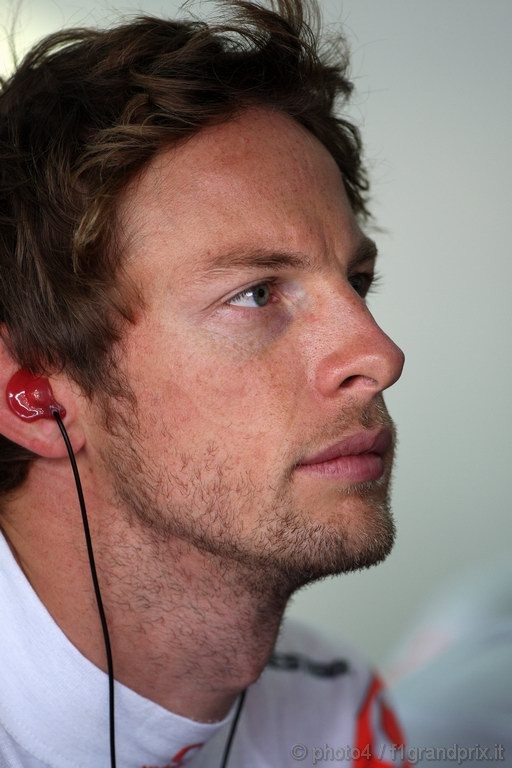 GP Brasile, Prove Libere 1, Venerdi', Jenson Button (GBR), McLaren  Mercedes, MP4-25 