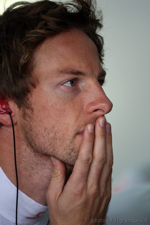 GP Brasile, Prove Libere 1, Venerdi', Jenson Button (GBR), McLaren  Mercedes, MP4-25 