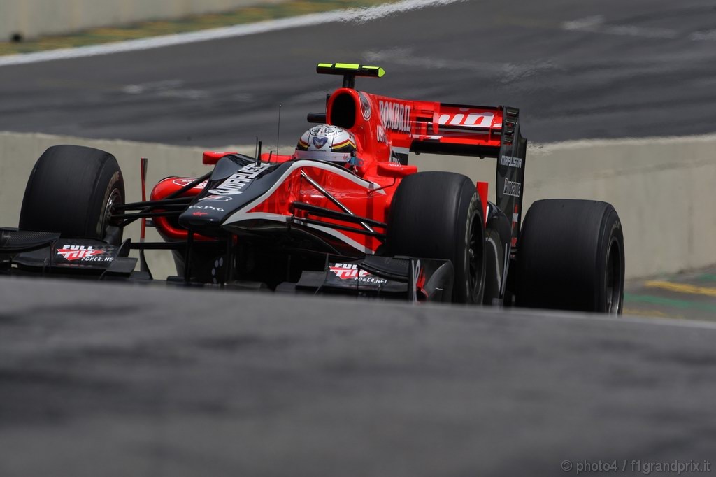 GP Brasile, Prove Libere 1, Venerdi', Lucas Di Grassi (BRA), Virgin Racing, VR-01 