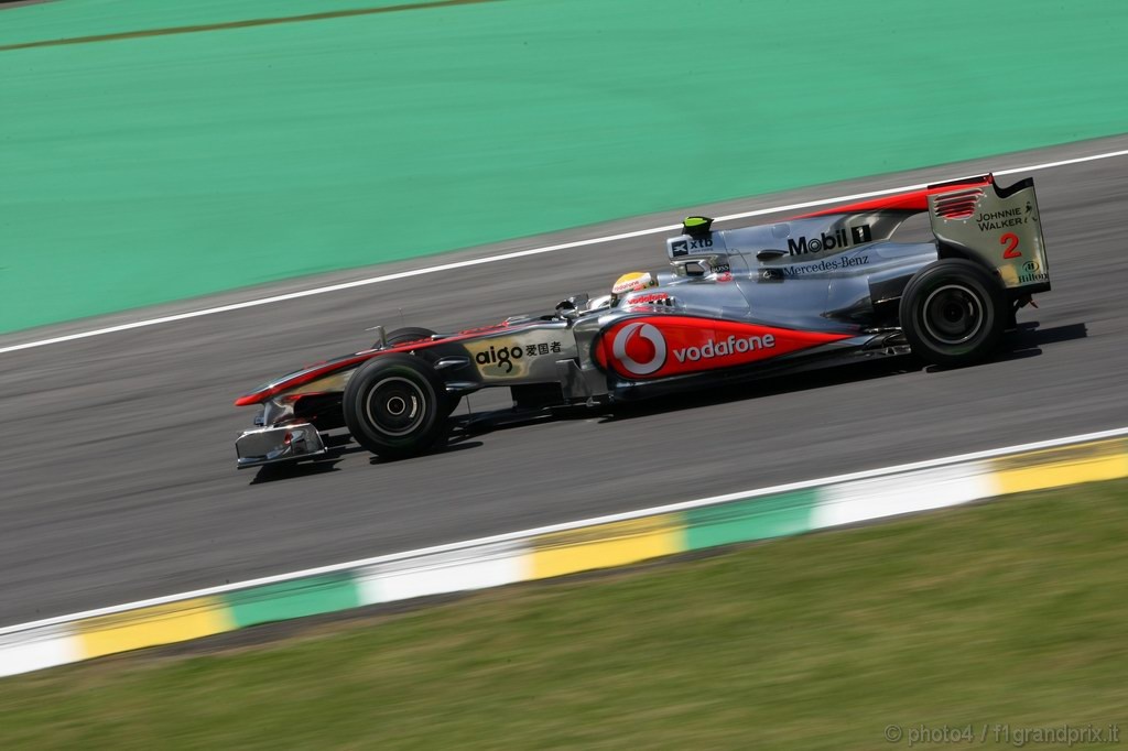 GP Brasile, Prove Libere 1, Venerdi', Lewis Hamilton (GBR), McLaren  Mercedes, MP4-25 