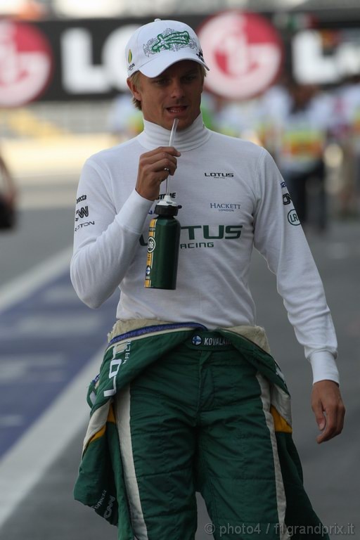 GP Brasile, Prove Libere 1, Venerdi', Heikki Kovalainen (FIN), Lotus Racing, T127 