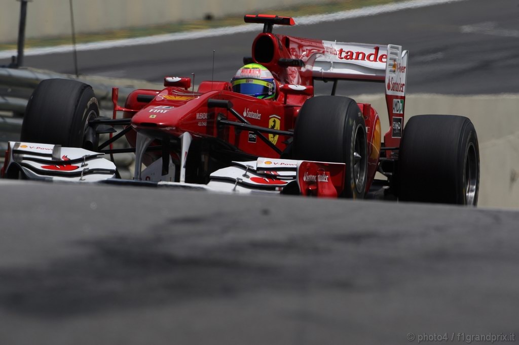 GP Brasile, Prove Libere 1, Venerdi', Felipe Massa (BRA), Ferrari, F10 