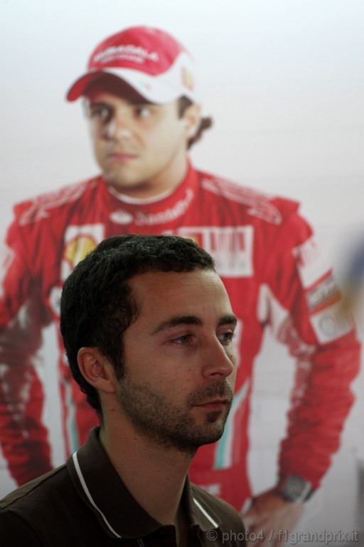 GP Brasile, Prove Libere 1, Venerdi', Nicola Todt (FRA), Manager di Felipe Massa 