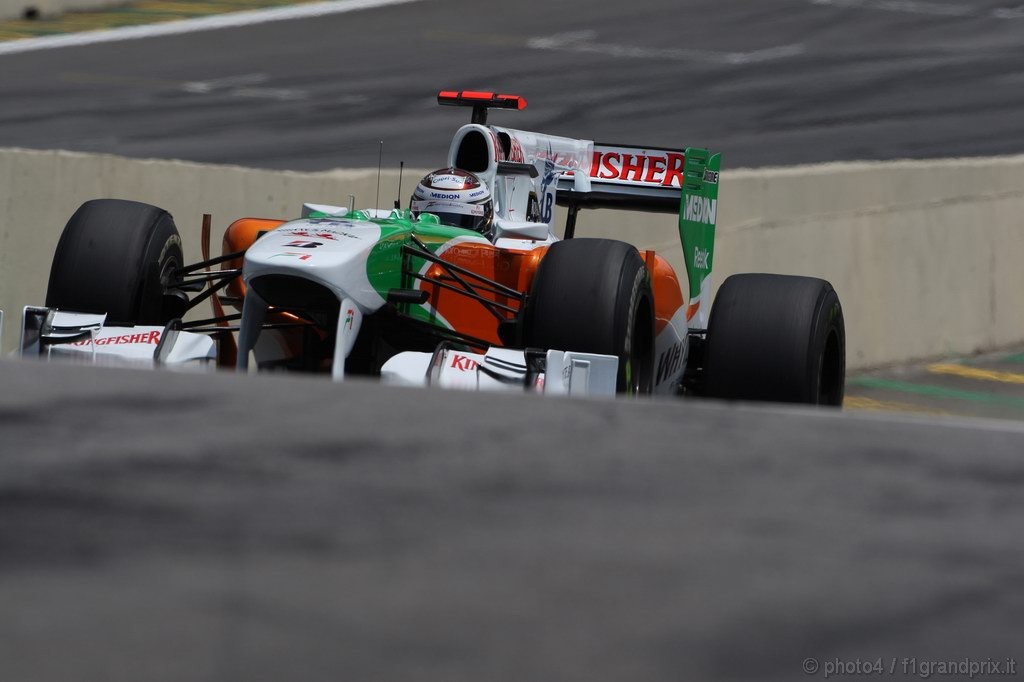 GP Brasile, Prove Libere 1, Venerdi', Adrian Sutil (GER), Force India F1 Team, VJM03 