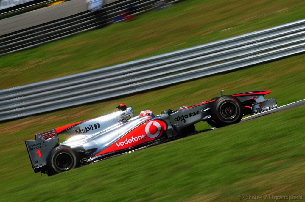 GP Brasile, Prove Libere 1, Venerdi', Jenson Button (GBR), McLaren  Mercedes, MP4-25 