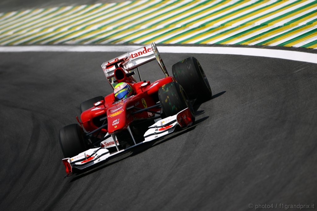 GP Brasile, Prove Libere 1, Venerdi', Felipe Massa (BRA), Ferrari, F10 