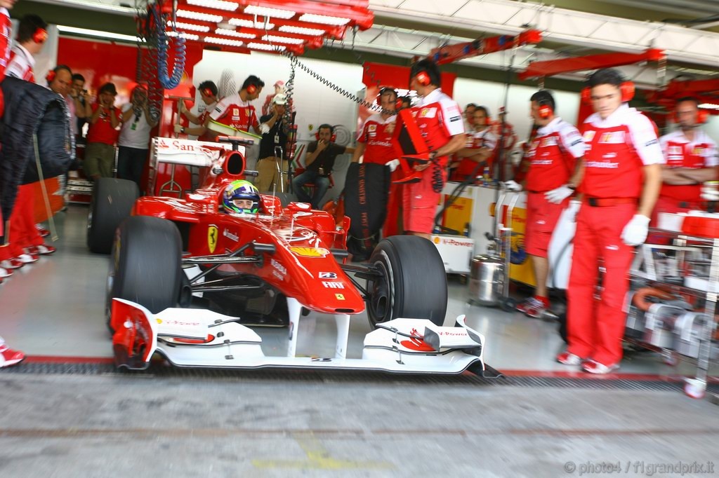 GP Brasile, Prove Libere 1, Venerdi', Felipe Massa (BRA), Ferrari, F10 