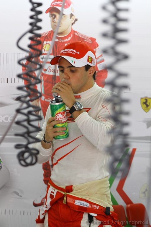 GP Brasile, Prove Libere 1, Venerdi', Felipe Massa (BRA), Ferrari, F10 