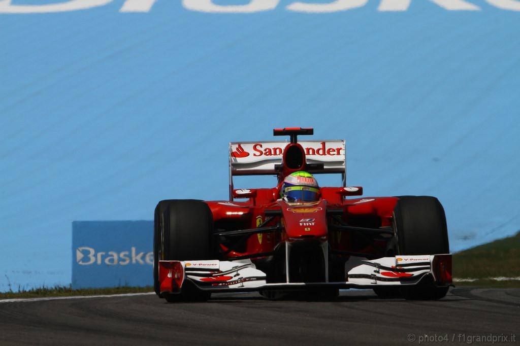 GP Brasile, Prove Libere 1, Venerdi', Felipe Massa (BRA), Ferrari, F10 
