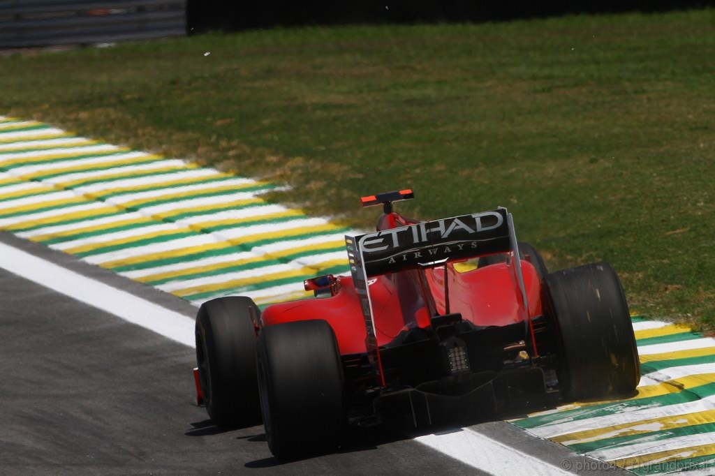 GP Brasile, Prove Libere 1, Venerdi', Felipe Massa (BRA), Ferrari, F10 