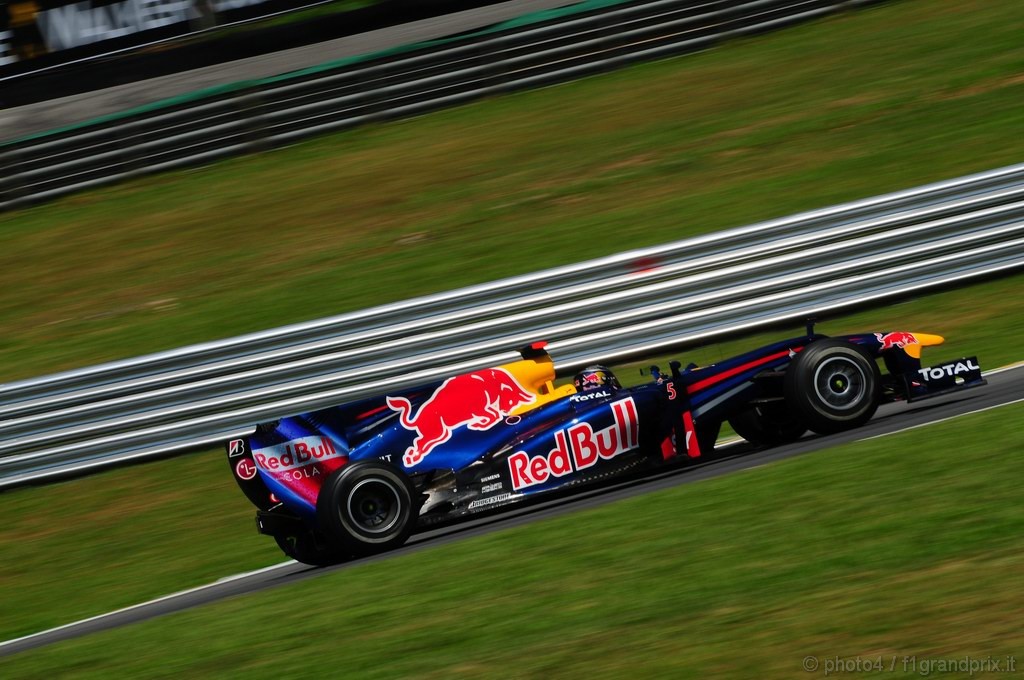 GP Brasile, Prove Libere 1, Venerdi', Sebastian Vettel (GER), Red Bull Racing, RB6 